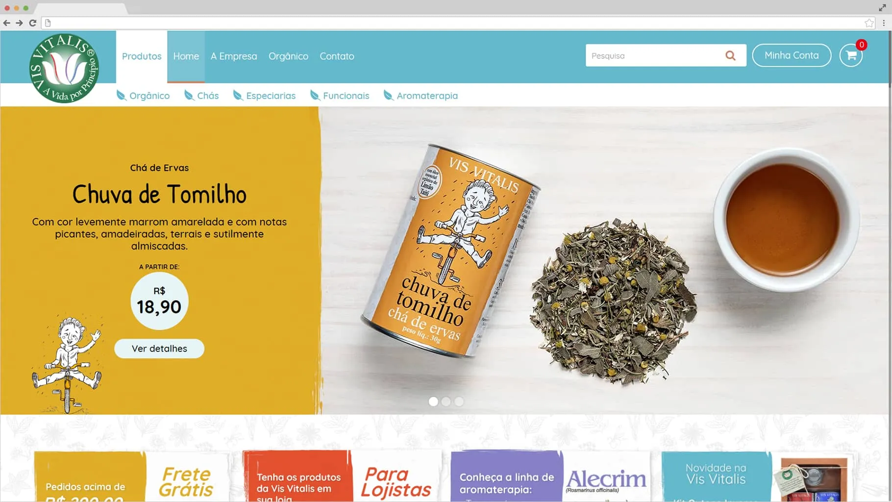 case vis vitalis criação de sites e-commerce