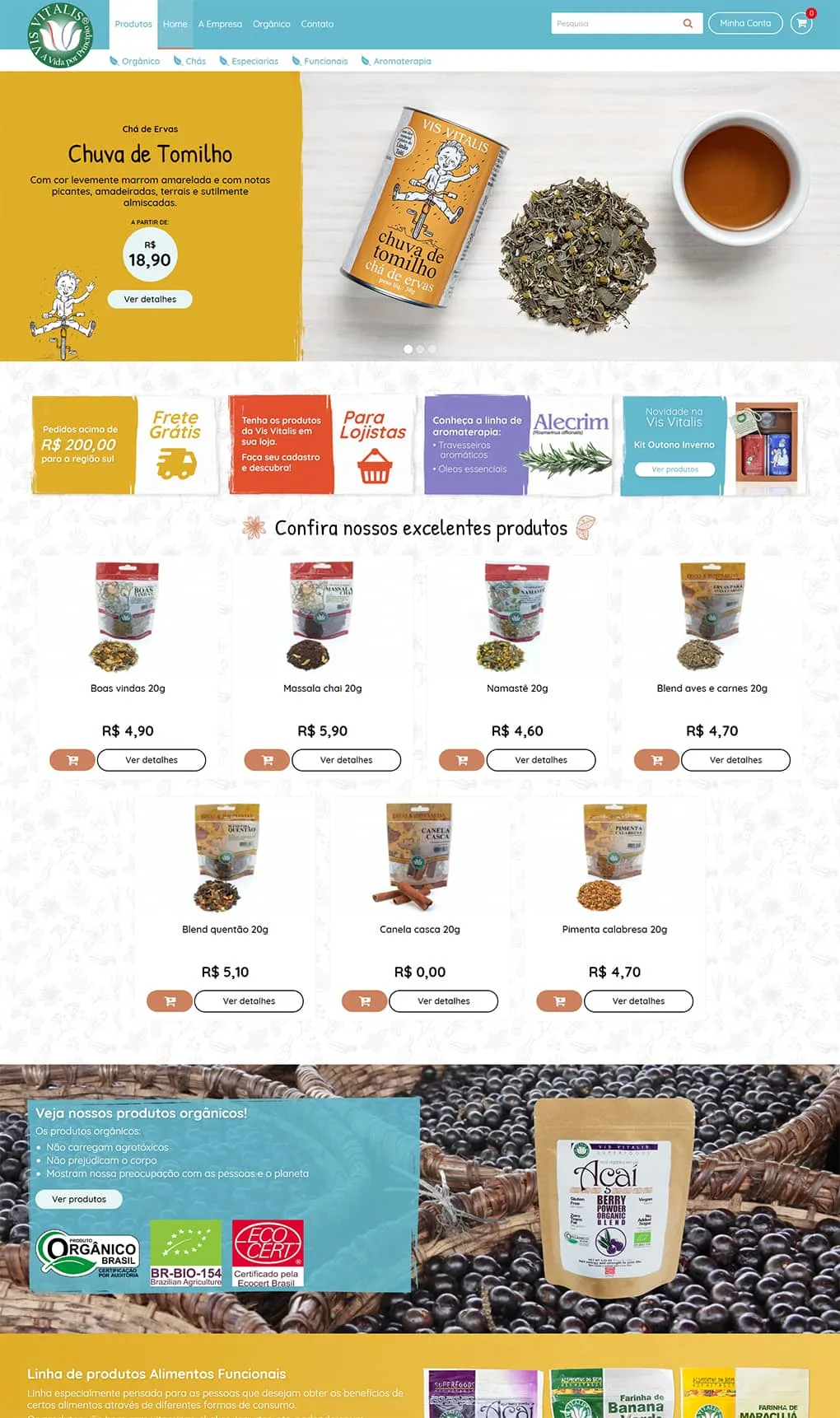case vis vitalis criação de sites e-commerce