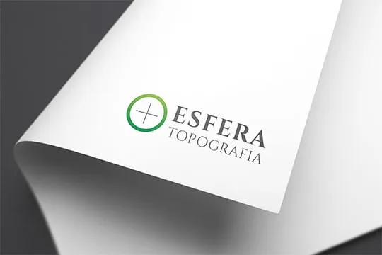criação de logotipo ação web esfera
