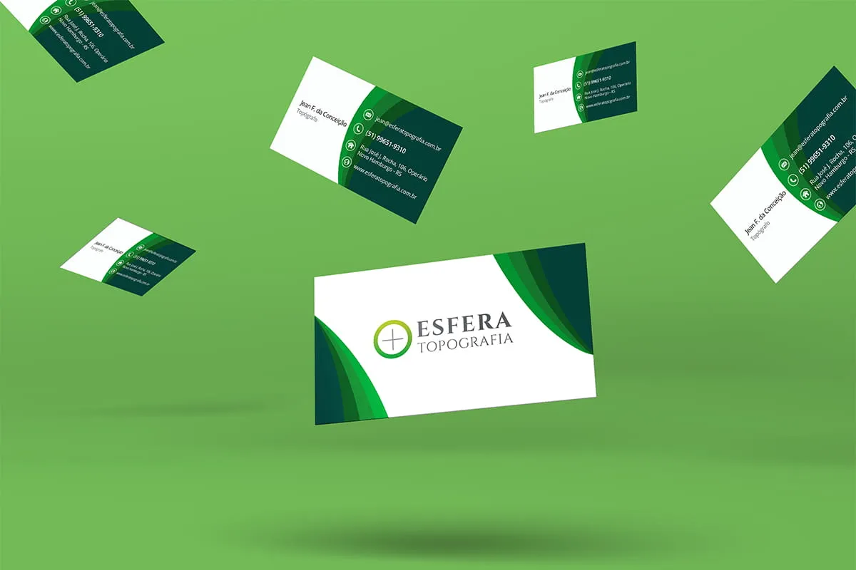 criação de materiais gráficos esfera