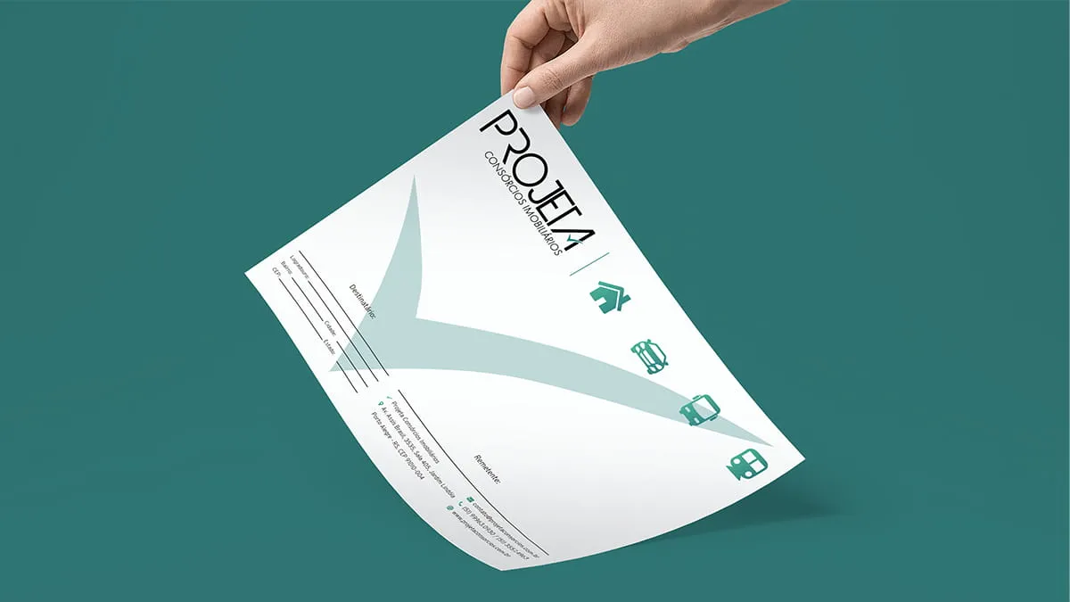 criação de materiais gráficos projeta